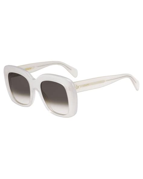 Celine Cl 41433s Op 0ayc Z3 Rectangular Sunglasses 